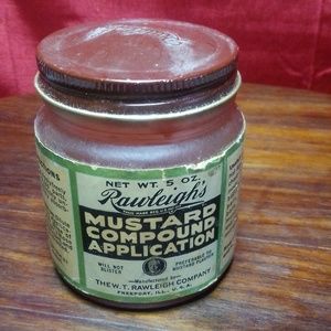 RAWLEIGH MUSTARD COMPOUND APPLICATION